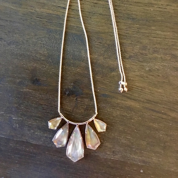 Kendra Scott Jewelry - Kendra Scott Rose Gold Ivory Mother of Pearl Neckl